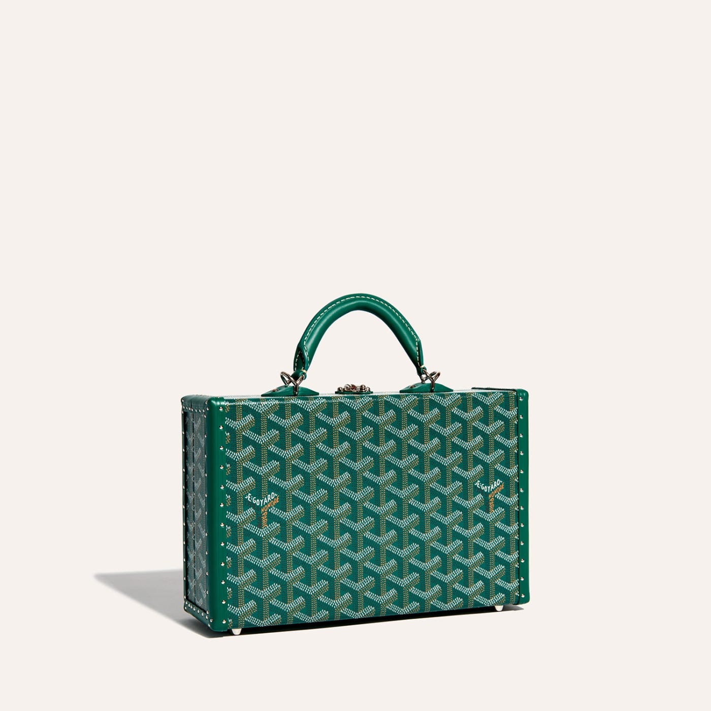 Goyard Grand Hôtel Trunk Bag Green - Image 1